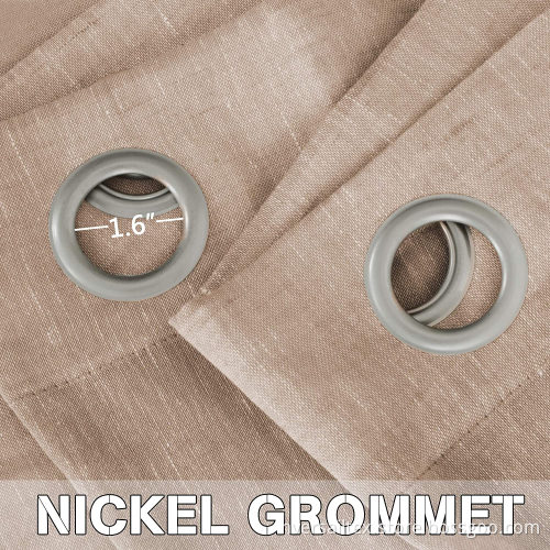 Premium Soft Rich Linen Textured Curtains